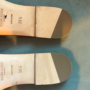 Tan YSL flats size 38 1/2
